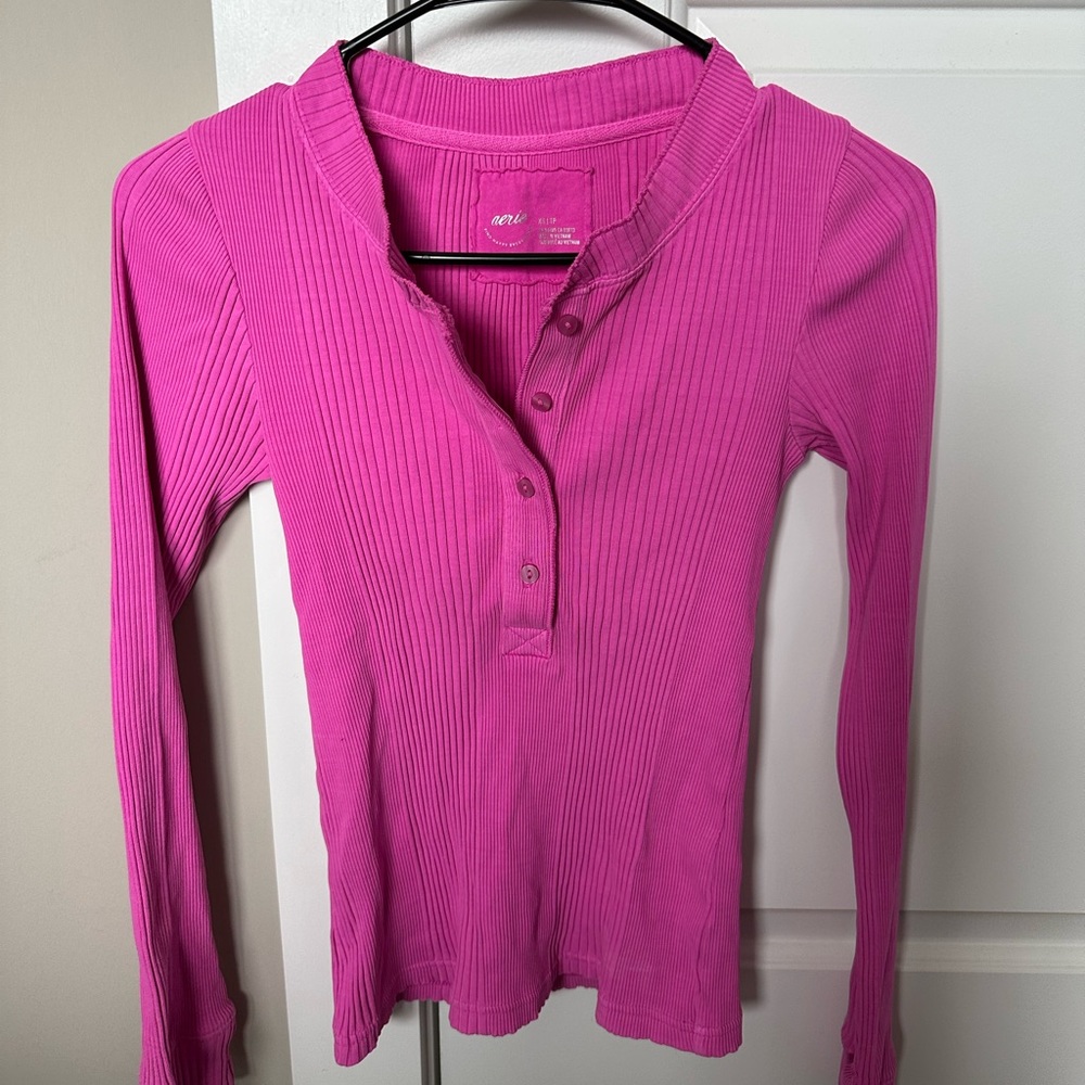 Aerie Henley Long Sleeve